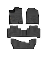 OREALTREND Floor Mats Liner for Acura MDX 2014-2021 Black TPE All-Weather - $169.99