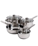 Gibson Home Landon 7-Piece Stainless Steel Cookware Set - $1,314.56 MXN