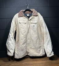 Vintage Carhartt Arctic Detroit Jacket Insulated Men’s Lg Distressed Bro... - £59.25 GBP