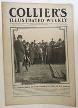 Collier’s Weekly vintage magazine January 1902 World&#39;s Fair St Louis - $14.00