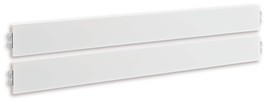 Fortman - White - Queen/King Panel Rails - $1,531.92 MXN