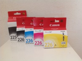 CANON PGI-225 Black CLI-226 B/C/M/Y Ink Cartridges, Genuine, 5-Pack - £41.50 GBP