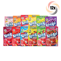 12x Packets Kool-Aid Variety Flavor Caffeine Free Soft Drink Mix | Mix &amp;... - £7.71 GBP