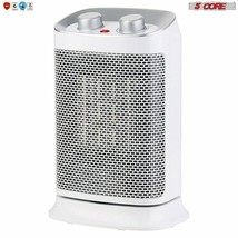 5Core 1500W Ceramic 13&quot; Tower Room Fast Heater Oscillating Quiet Portable HTR... - £28.70 GBP