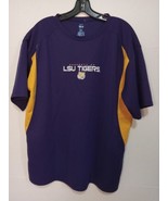 Apparel NCAA Football Property of LSU Tigers Graphic XL  Purple T-shirt - £14.23 GBP