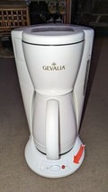 Gevalia Kaffe 8 Cup Thermal Carafe Coffee Maker White C60-BC Never Used Read Des - £54.80 GBP