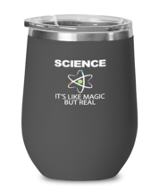 Wine Tumbler Stainless Steel Insulated Funny Science I&#39;ts Like Magic But Real  - £19.62 GBP