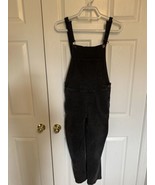 Black Denim Overall Jumpsuit Size S Women Suspenders BDG with Single lar... - £18.95 GBP