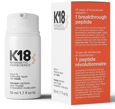 K18 Leave-in Molecular Repair Hair Mask 1.7oz / 50ml  - £46.21 GBP