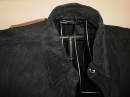 Pre-owned Black suede jacket - $17.99