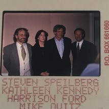 1994 Steven Spielberg Harrison Ford Mike Ovitz Color Photo Transparency Slide - £7.60 GBP