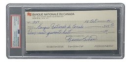 Maurice Richard Signed Montreal Canadiens Bank Check #250 PSA/DNA - £193.39 GBP