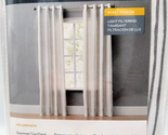 Style Selections 84-in Stripe Holderness Grommet Top Panel Curtain Light... - $15.99