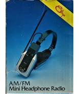 AM/FM Mini Headphone Radio - $8.00