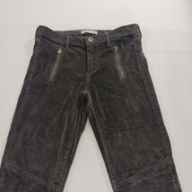 Banana Republic RN#54023 Women's Black Front Closed Pockets Corduroy Pants Sz 27 image 14