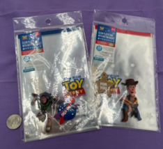 Disney Buzz Lightyear and Woody Clear Plastic Bags with Bottom Gusset - 20 Piece - £23.39 GBP