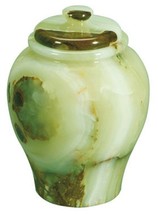 Small/Keepsake 2 1/2 Cubic Inches Onyx Natural Marble Cremation Urn - £78.68 GBP