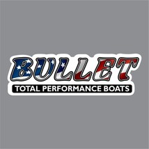 Bullet Bass Boats - UV Resistant Waterproof Vinyl Window Decal - 10&quot; x 3... - £3.90 GBP