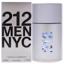 212 by Carolina Herrera for Men - 1.7 oz EDT Spray - £45.22 GBP