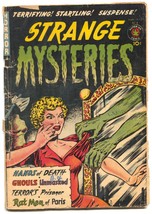Strange Mysteries #4 1952- Rat Me of Paris- Headlight cover G- - $240.08