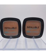 LOT OF 2 LOREAL Infallible PRO GLOW Lasting Glow Powder 26 SUN BEIGE - $15.83