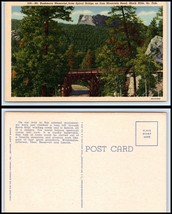 SOUTH DAKOTA Postcard - Mt. Rushmore From Spiral Bridge on Iron Mt. Road Q3 - £2.33 GBP