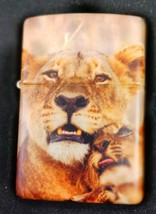 Gorgeous Multi Sided Lion Cub Zippo Lighter - £36.61 GBP