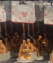 Disney Parks Walt Disney Christmas Ornament Sketchbook - $40.99