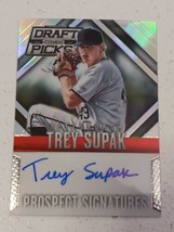 Trey Supak Pittsburgh Pirates 2014 Panini Prizm Certified Autograph Rookie Card - £3.92 GBP