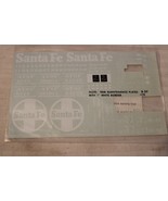 HO Scale Miller Decal, Santa Fe Box Car Decals #B-30 - $14.00