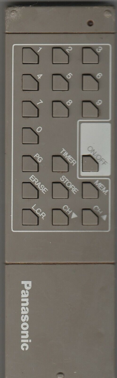 Panasonic TV Remote Model # TZ-PR140 - $5.94