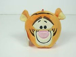 Disney Winnie the Pooh Tigger Figure Fluffball Ornament Squeeze Ball Toy NEW - £6.16 GBP