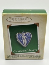 NEW 2005 Hallmark Keepsake Charming Hearts Miniature Ornament Photo Fram... - $8.56