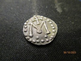 Merovingian  silver tiny coin or token,   denarius? v2 - $60.00