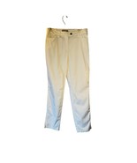 Chico’s Women’s White Cotton Blend Pants Size 1 Regular - $33.36 CAD