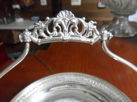 Victorian bride basket by E.G. Webster &amp; Brother New York silverplate or... - $198.00