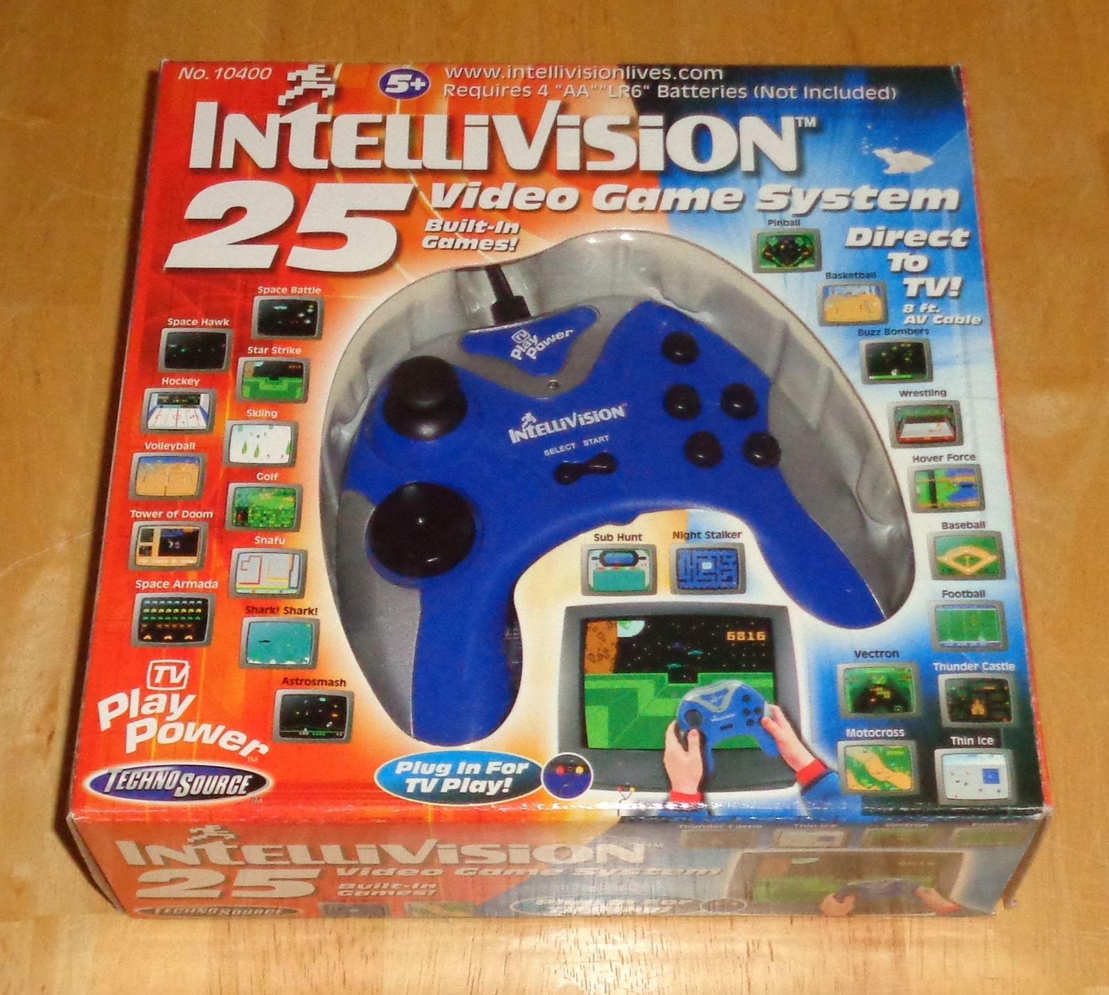 Intellivision Plug and Play TV Video Game Game with 25 Games - Tested, W... - $24.95