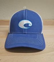 Costa Del Mar Flex Trucker Hat, Blue/White - HA 31B - £15.14 GBP