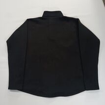 Cabela's Women's Black 1/4 Zip Long Sleeve Pullover Fleece Sweatshirt Size L Reg image 2