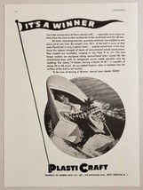 1946 Print Ad Plasti Craft 14 Foot Boats Winner Mfg Co. West Trenton,NJ - $15.28