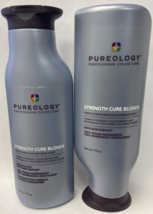Pureology Strength Cure Blonde Purple Shampoo &amp; Conditioner *Twin Pack* - £27.04 GBP