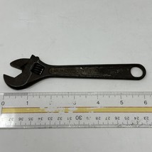 Vintage Crescent Tool Co 6&quot; Adjustable Wrench Forged Alloy Jamestown NY USA - $15.62