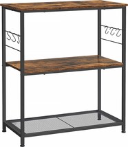 VASAGLE Baker’s Rack, Kitchen Shelf, Kitchen Island, Microwave Oven Stan... - $103.99