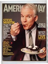 American Way Magazine American Airlines &amp; Eagle August 1, 2005 Steve Martin - £11.84 GBP