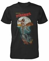 T-Shirt - Piranha: Classic *100% Pre-Shrunk Cotton / Size: Small / Horror* - £19.81 GBP