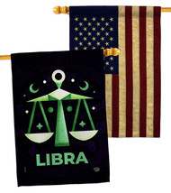 Libra House Flags Pack Zodiac 28 X40 Double-Sided Banner - £40.86 GBP