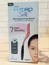 Schick Hydro Silk Dermaplaning Wand Professional Style NEW IN BOX 1Wand 1Blade - £12.54 GBP