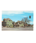 Postcard-Svendsgaard&#39;s Lodge-Solvang CA-Street View-Vintage Car-Chrome-CA3 - £4.97 GBP