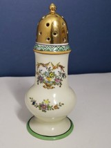 VTG Noritake Handpainted Sugar Shaker Made in Japan Gold Top Birds Flowers - £18.99 GBP