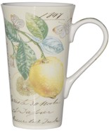 Antique Lemons Chintz 21oz Latte Mugs Set of 4 - £54.87 GBP
